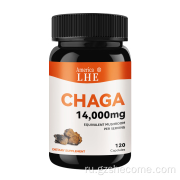 Грибные капсулы грибов CHAGA Capsules поддерживают здоровье